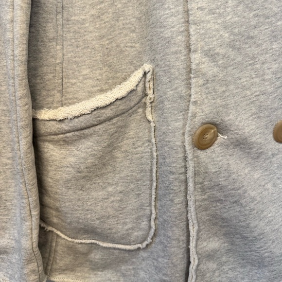 Frank & Eileen Belfast Sweatshirt Peacoat Size S Gray Melange - Picture 7 of 16